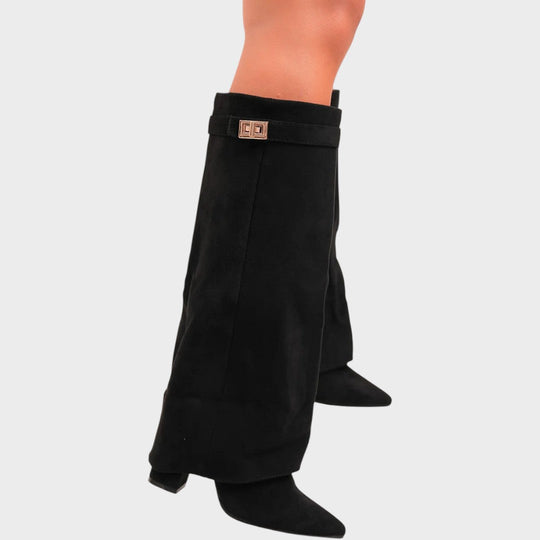 High-cut boots in five shades for women