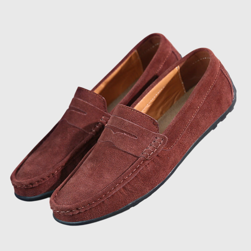 Comfort loafers in maroon, navy, aqua blue, tan and black for women