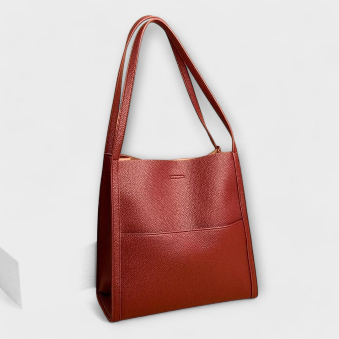 Handmade shoulder bag in five shades for women