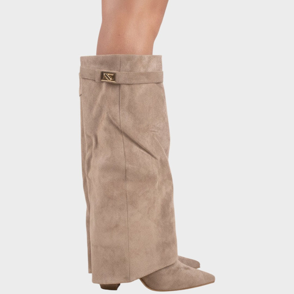 High-cut boots in five shades for women