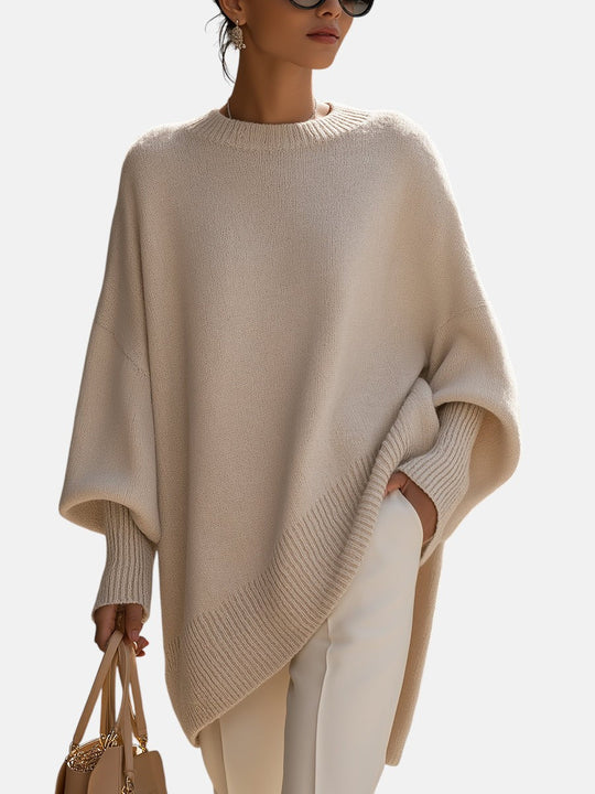 Oversized poncho in six colors for women