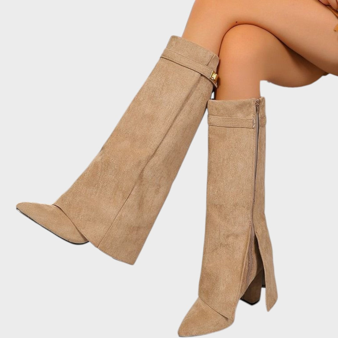 High-cut boots in five shades for women