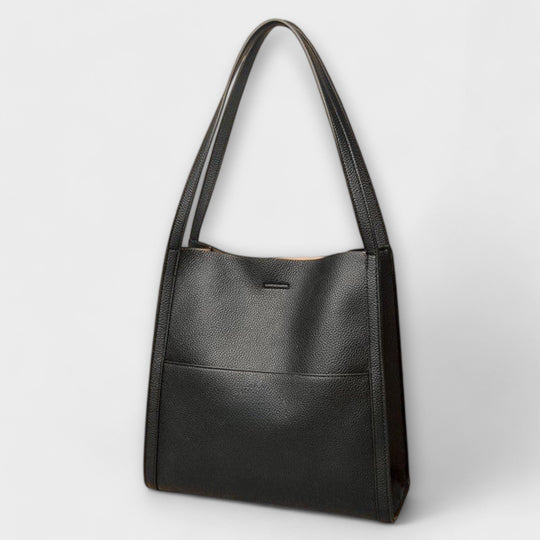 Hermance | Handmade Leather-Look Shoulder Bag