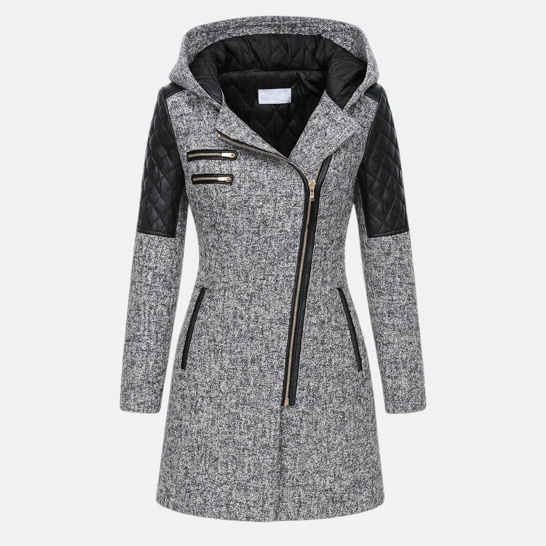 Warm winter jacket in five colors for women
