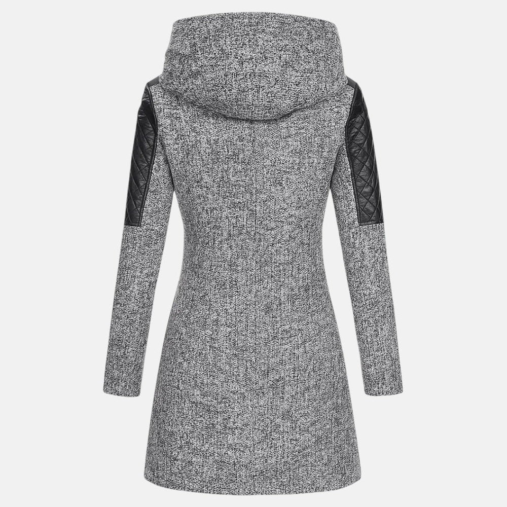 Warm winter jacket in five colors for women
