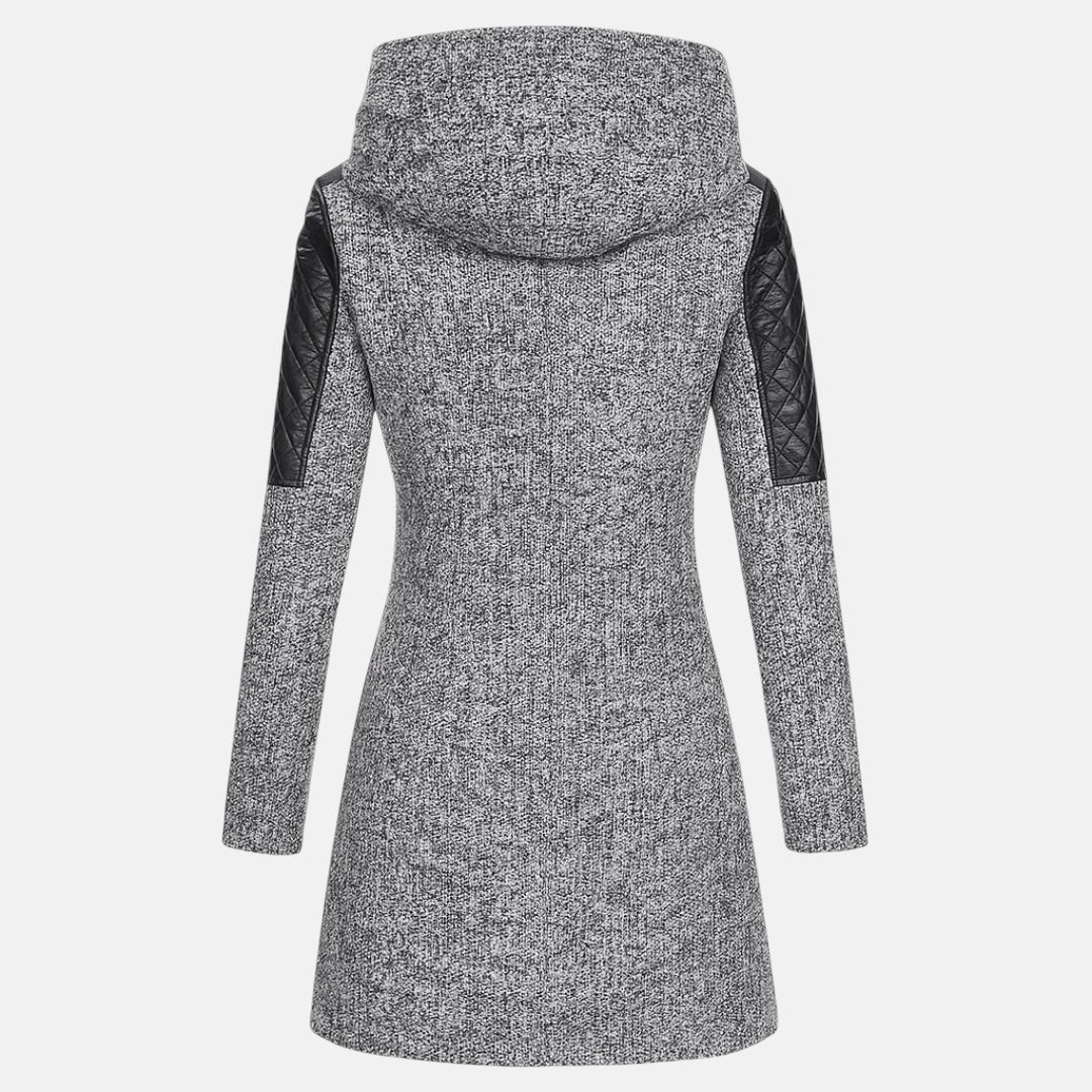 Warm winter jacket in five colors for women