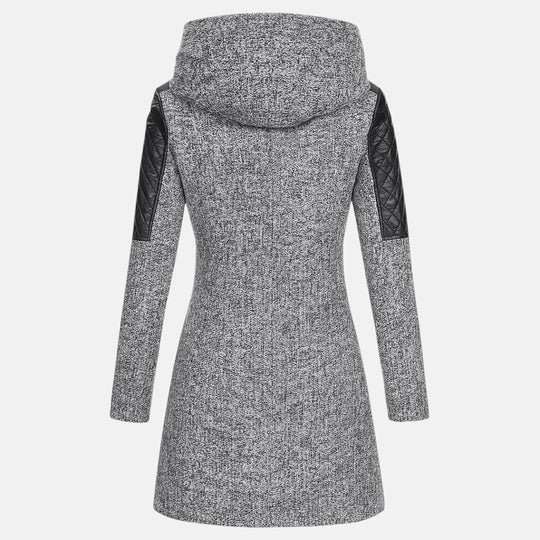 Warm winter jacket in five colors for women