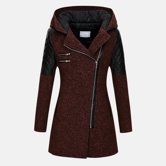 Warm winter jacket in five colors for women