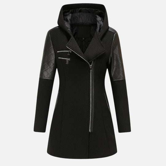 Warm winter jacket in five colors for women