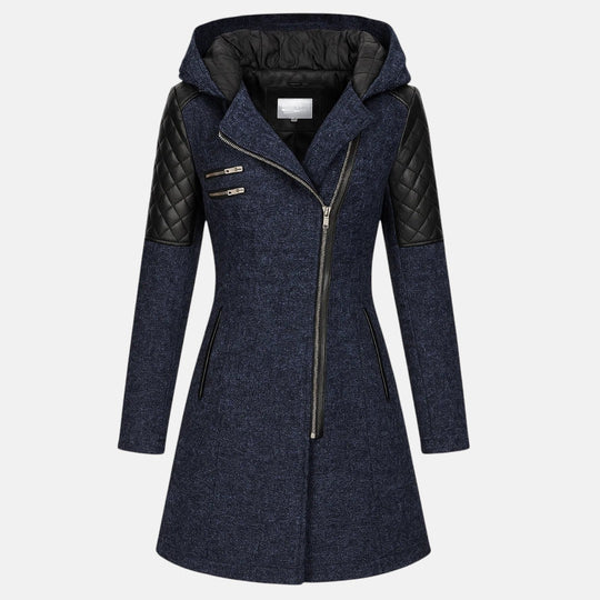 Warm winter jacket in five colors for women