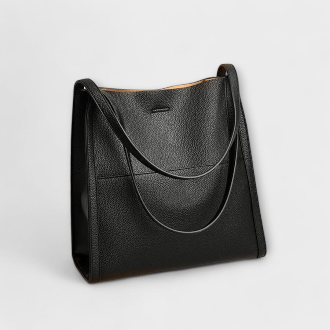 Hermance | Handmade Leather-Look Shoulder Bag