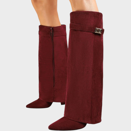 High-cut boots in five shades for women