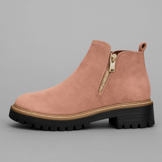 Comfort boots in six soft shades for women