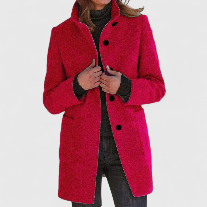 Classic coat in eleven colors for women