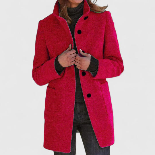 Classic coat in eleven colors for women