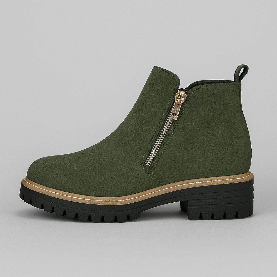 Comfort boots in six soft shades for women