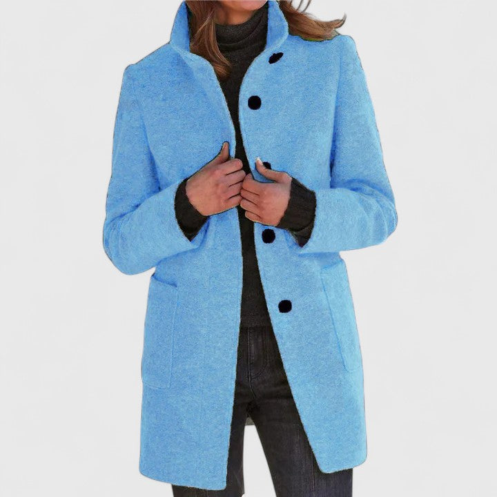 Classic coat in eleven colors for women
