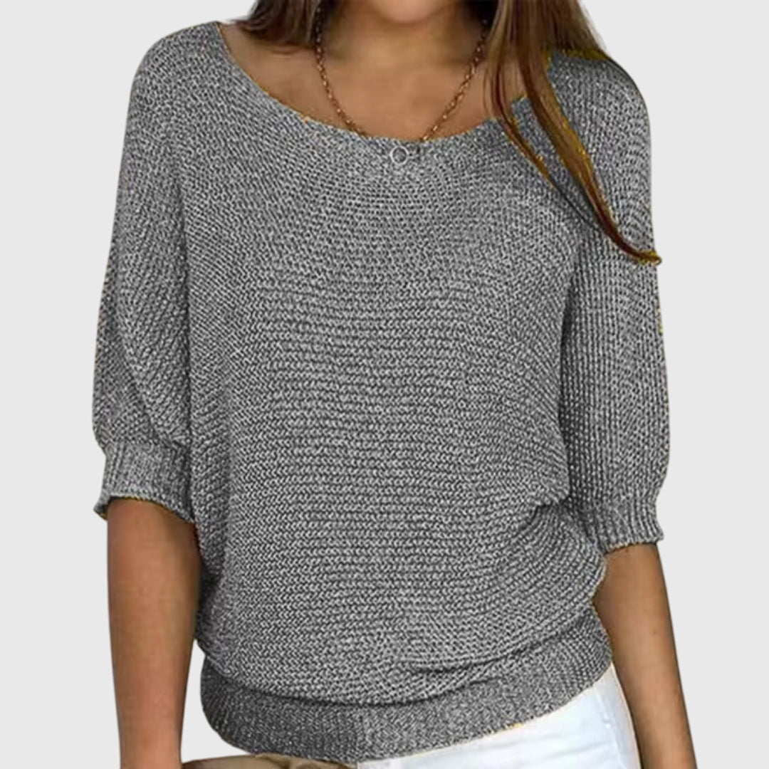 Knit sweater in eight colors for women