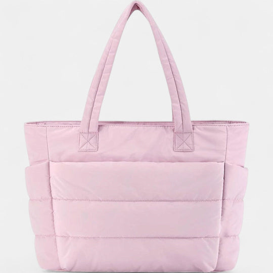 Lily | Cute Puffer Laptop Tote Bag