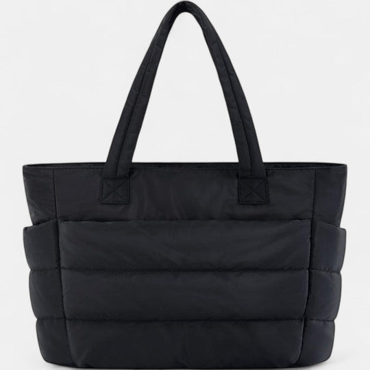Lily | Cute Puffer Laptop Tote Bag