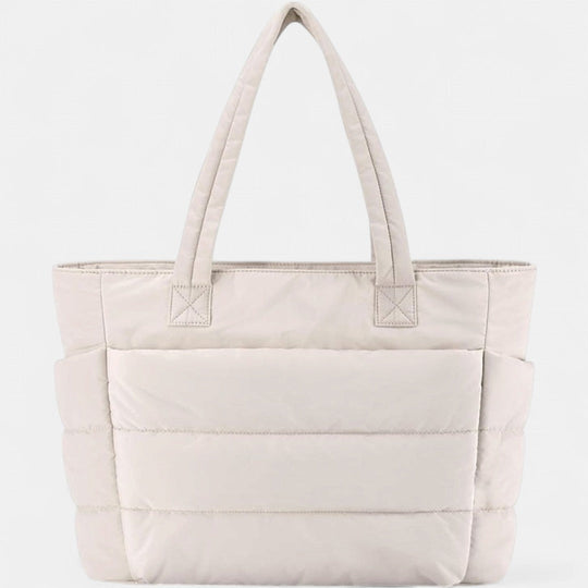 Lily | Cute Puffer Laptop Tote Bag