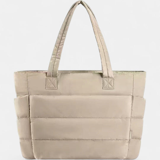 Lily | Cute Puffer Laptop Tote Bag
