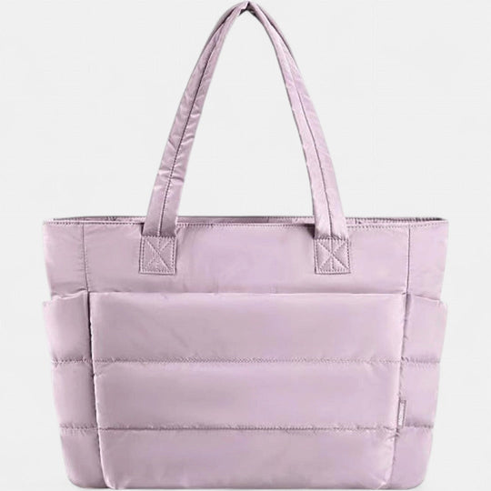 Lily | Cute Puffer Laptop Tote Bag