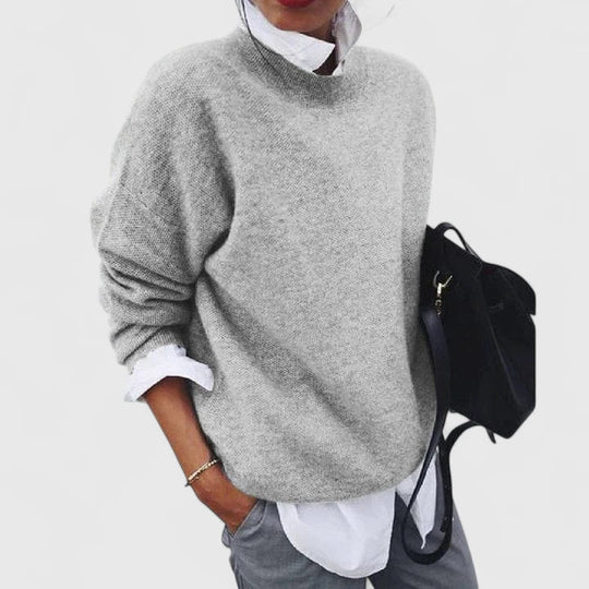 Knit sweater for women in five shades