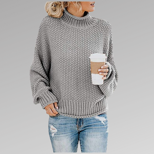 Knit sweater for women in nine colors