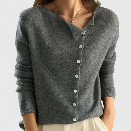 One size knit cardigan for women in four soft shades