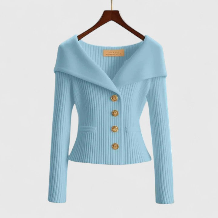 Knit cardigan for women in ten colors