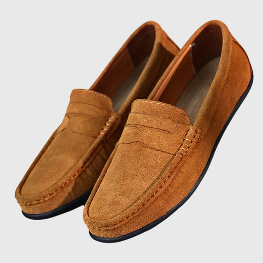Comfort loafers in maroon, navy, aqua blue, tan and black for women