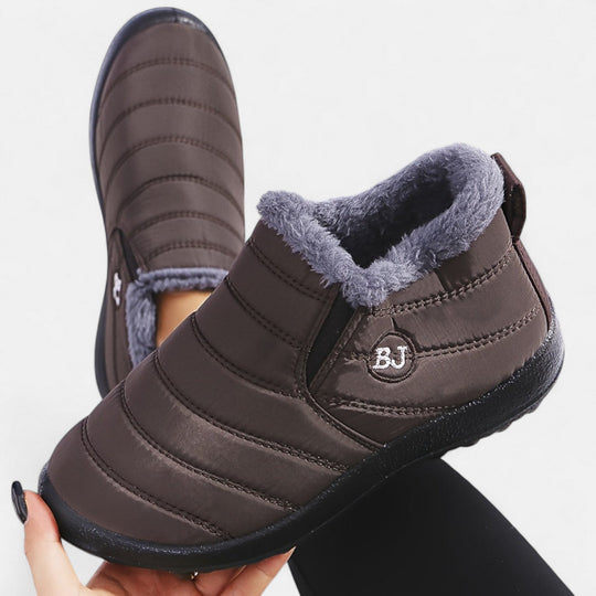 Ida | Warm Laceless Slip-On Boots