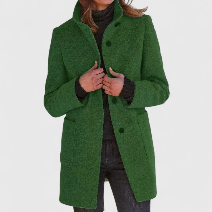 Classic coat in eleven colors for women