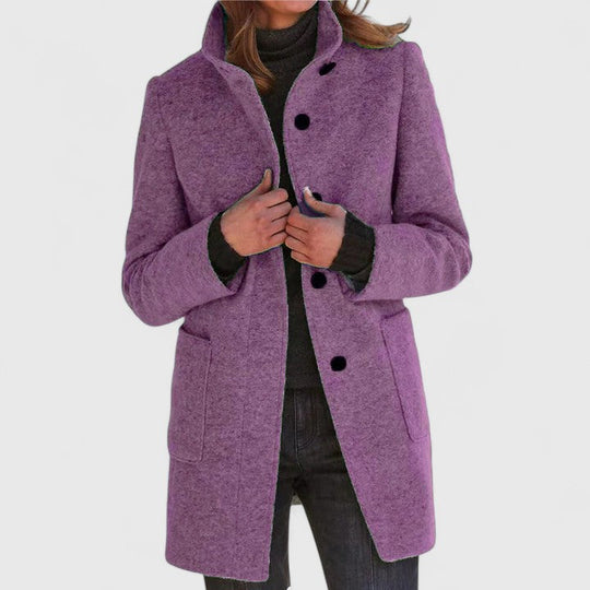 Classic coat in eleven colors for women