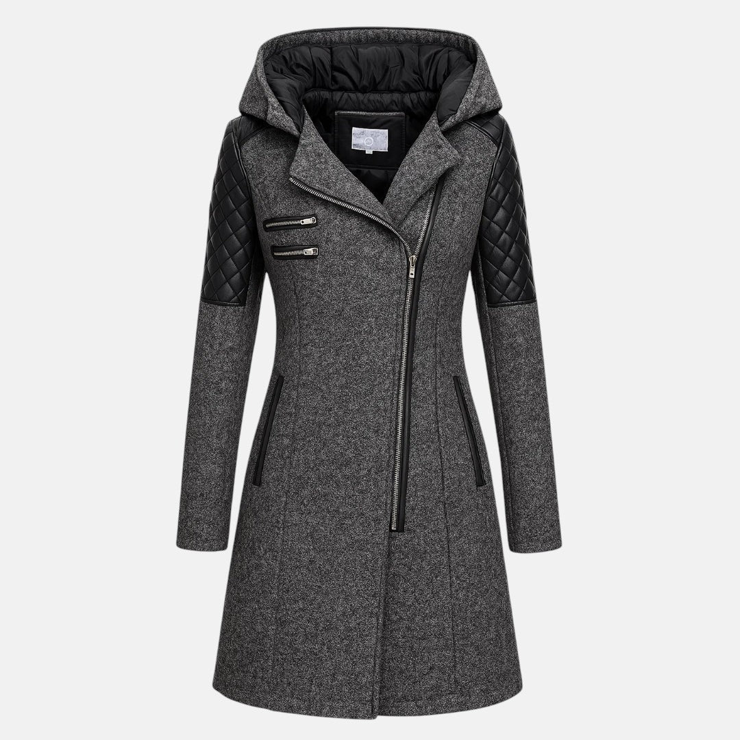 Warm winter jacket in five colors for women