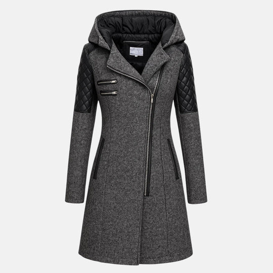 Warm winter jacket in five colors for women