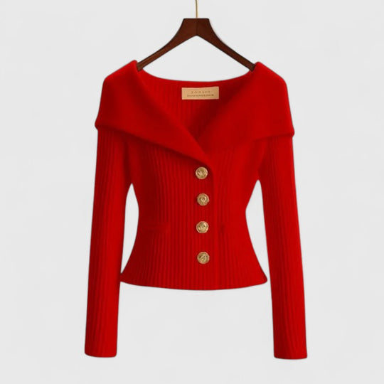 Knit cardigan for women in ten colors