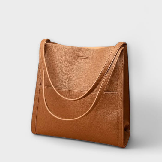 Handmade shoulder bag in five shades for women
