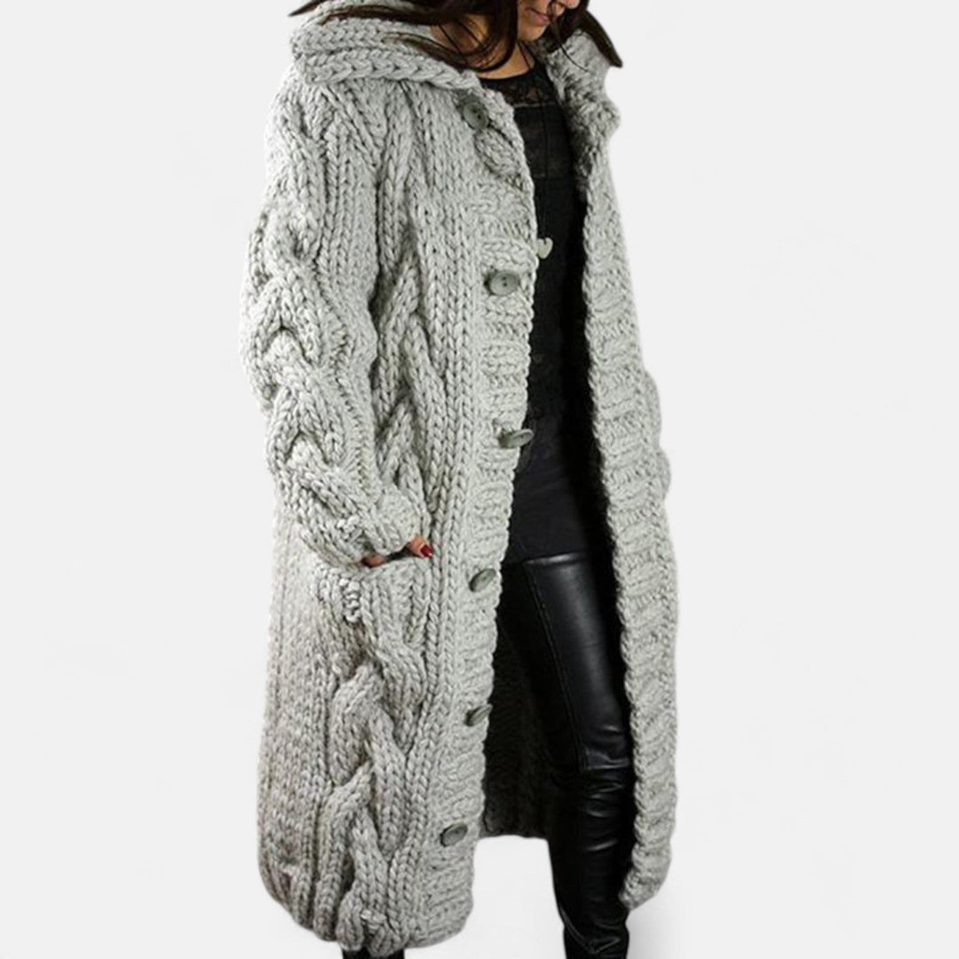 Cozy coat in ten colors for women