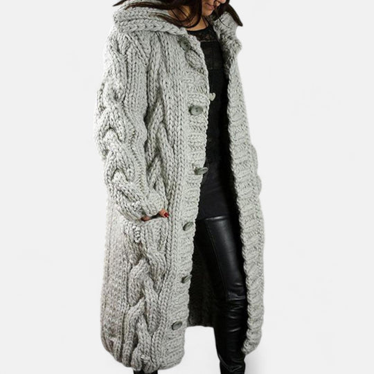 Cozy coat in ten colors for women