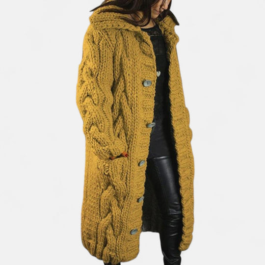 Cozy coat in ten colors for women