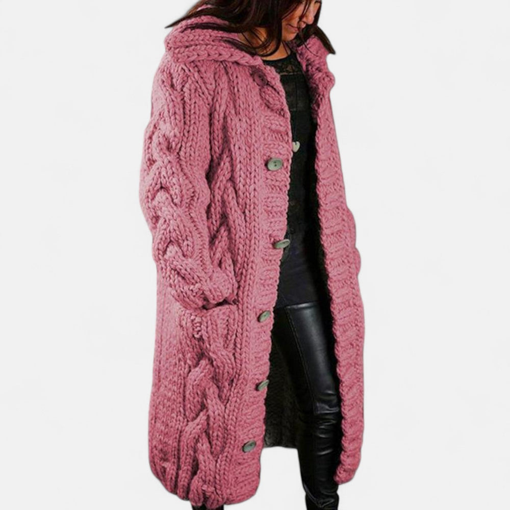 Cozy coat in ten colors for women