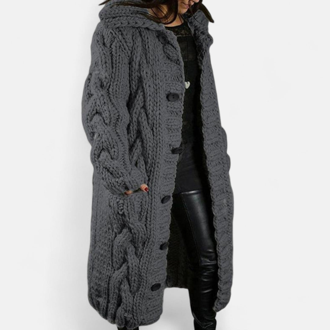 Cozy coat in ten colors for women