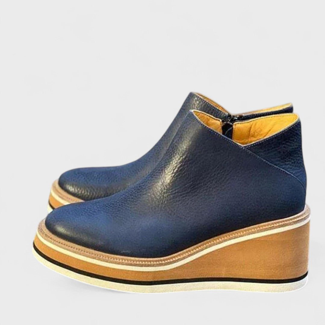 Elegant shoes in khaki, black, beige, brown and blue for women