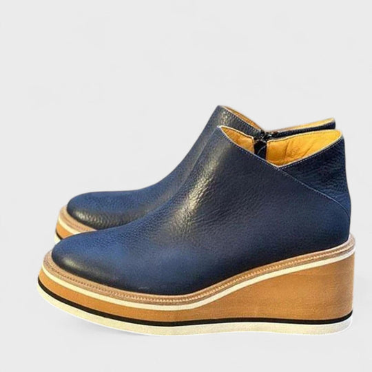 Elegant shoes in khaki, black, beige, brown and blue for women