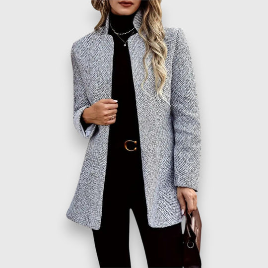 Gray blazer for women