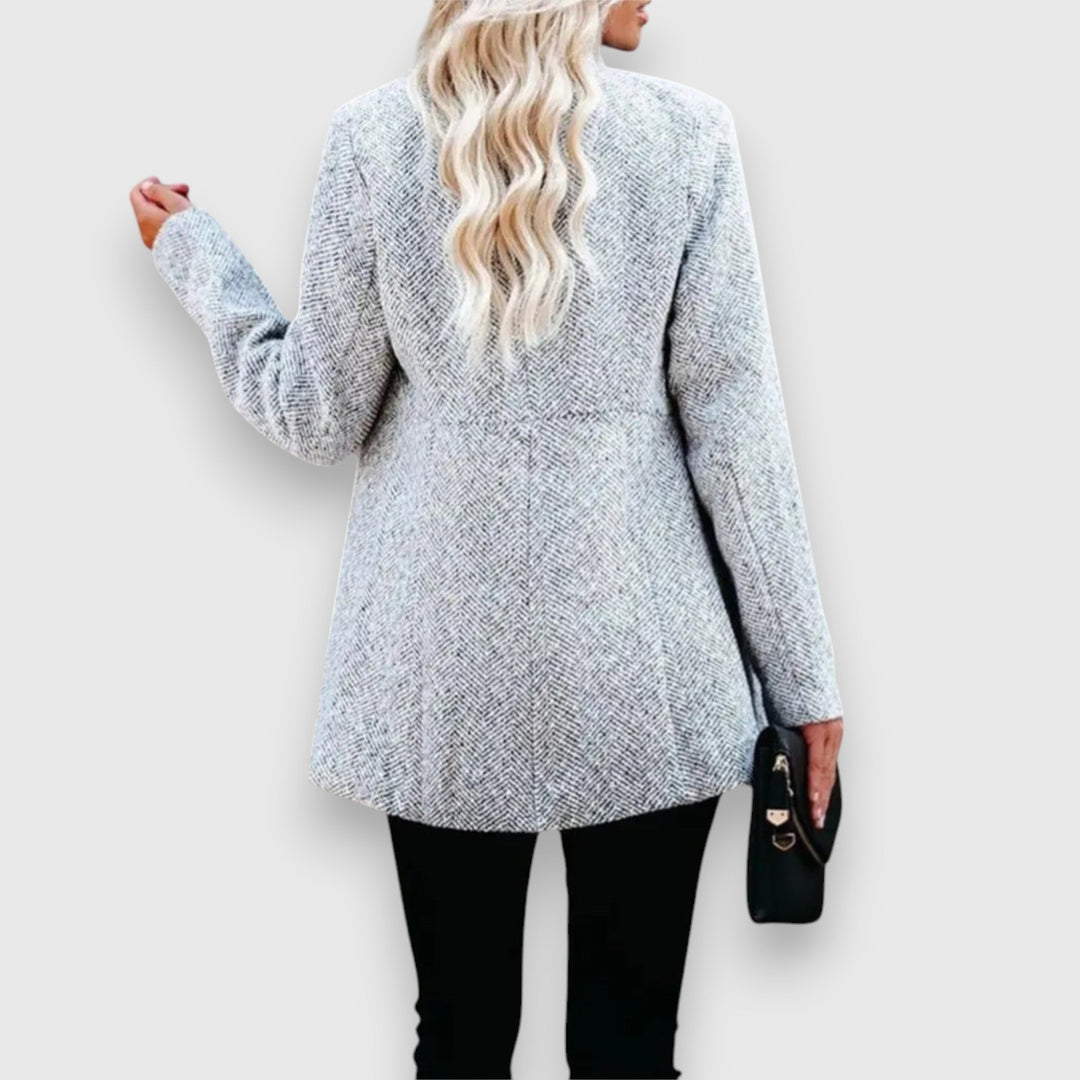 Gray blazer for women