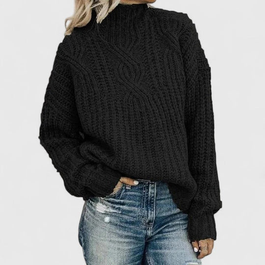 Knit sweater for women in five colors