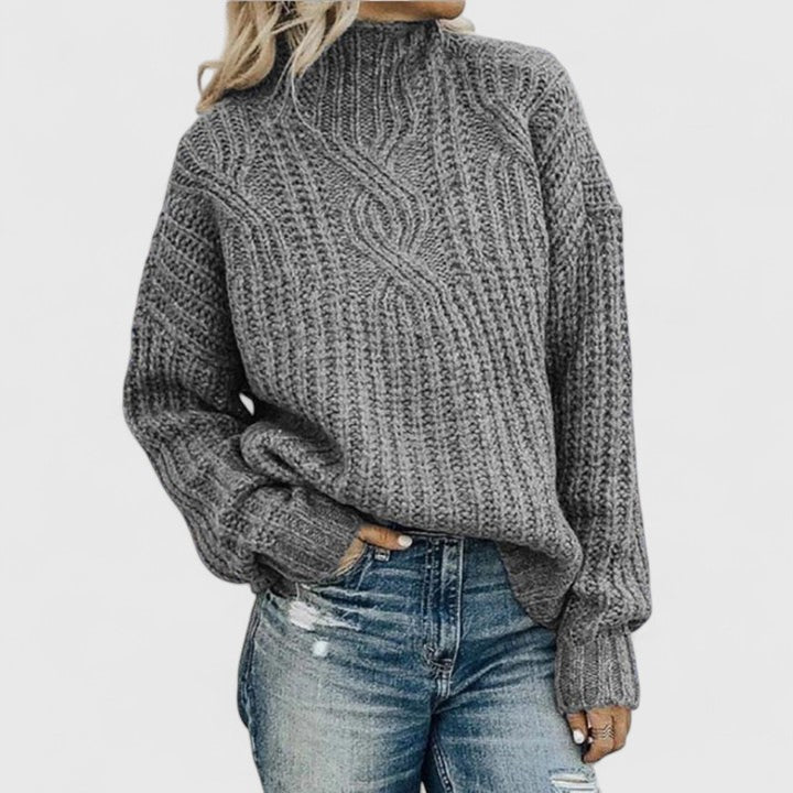 Knit sweater for women in five colors